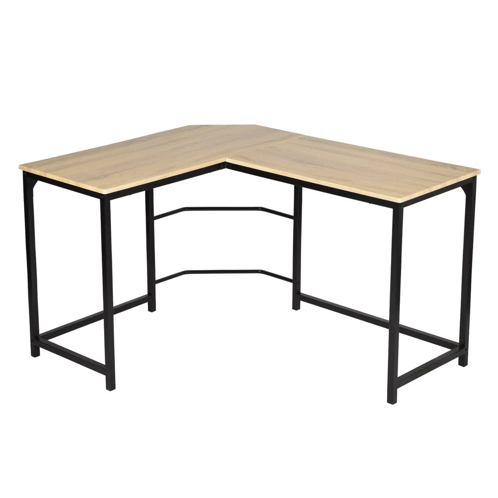 L-Shape Computer Desk with Metal Structure C8635