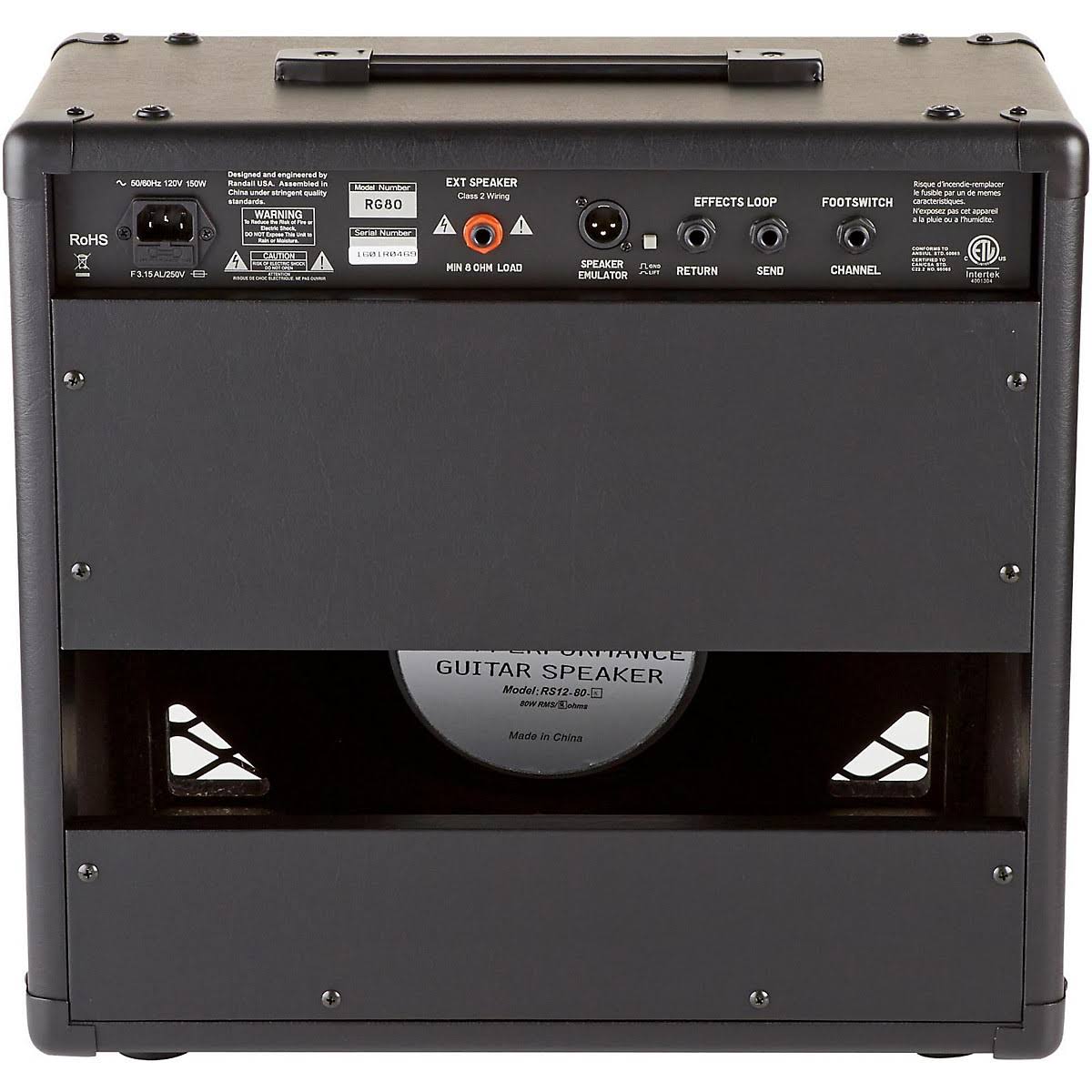 80W 1x12 Guitar Combo S8957