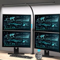 Desk Lamp with Remote Control, Adjustable Brightness & Color Temperature, 24W U31997
