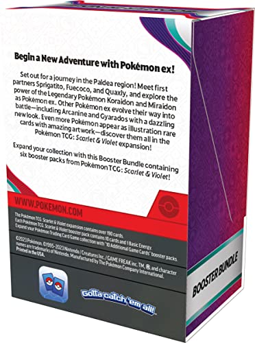 Pokemon TCG Booster Bundle L8195