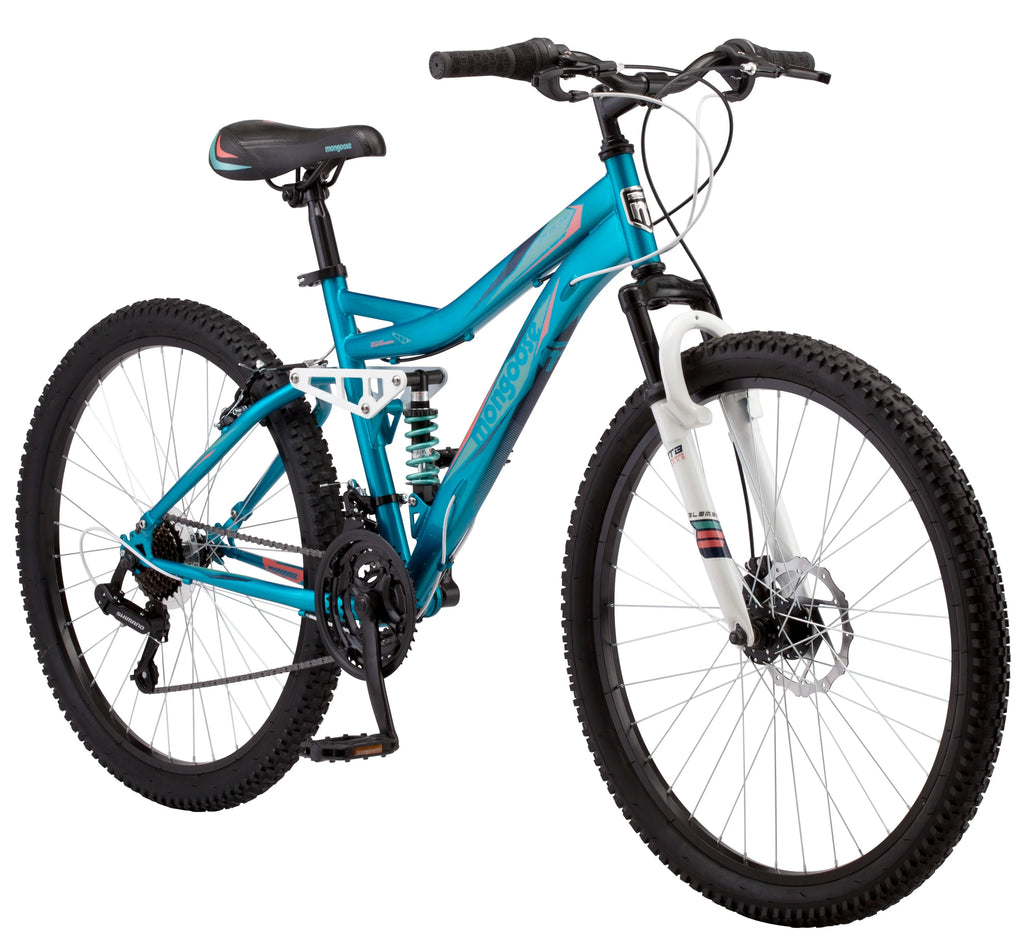 Teal Full-Suspension Mountain Bike N54237