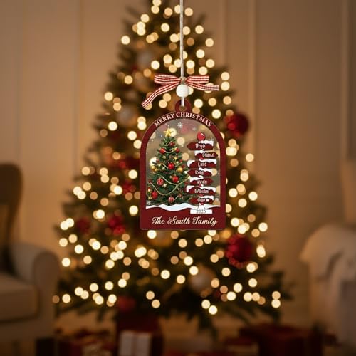 Personalized Christmas Wooden Ornament R3571