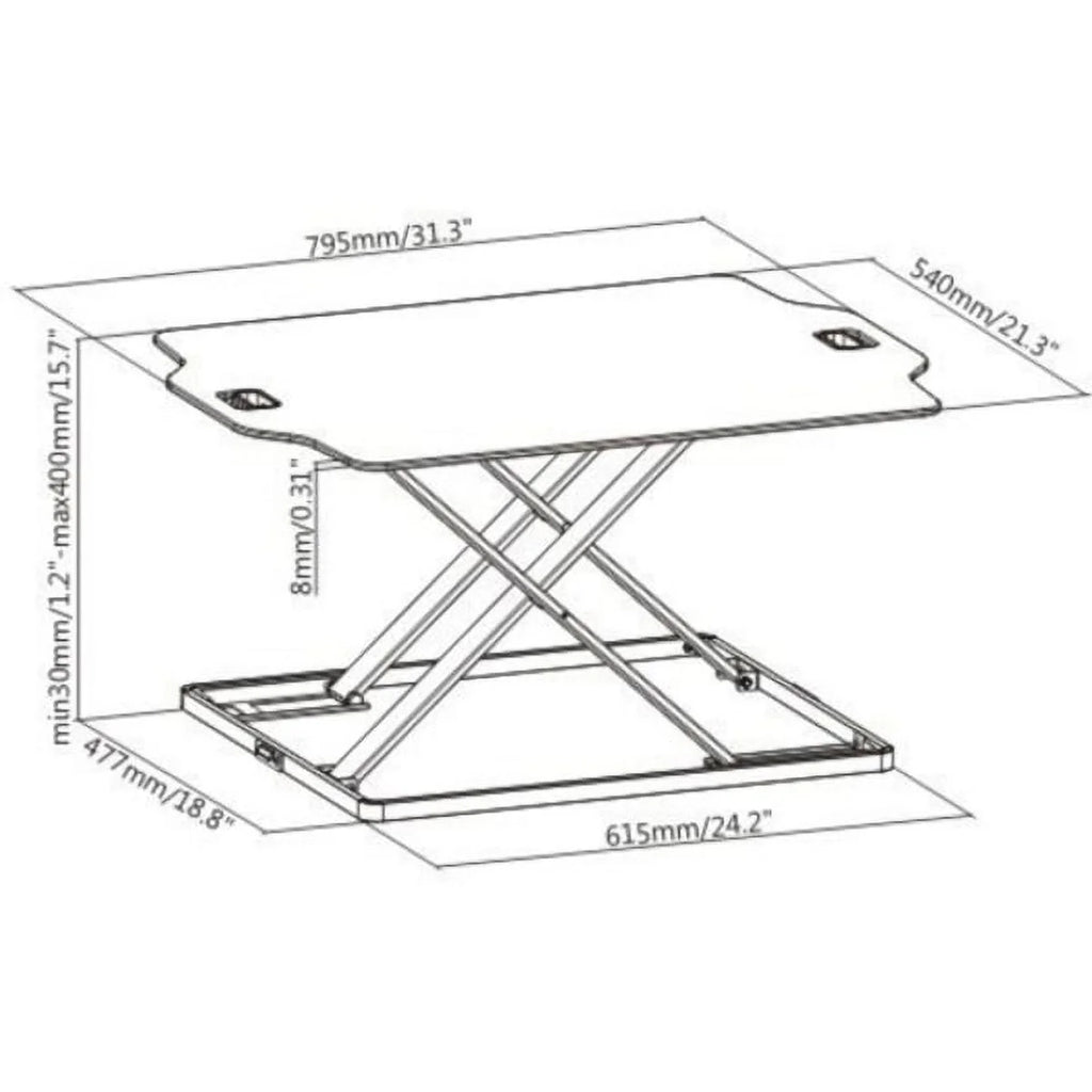 Height Adjustable Standing Desk Y40493