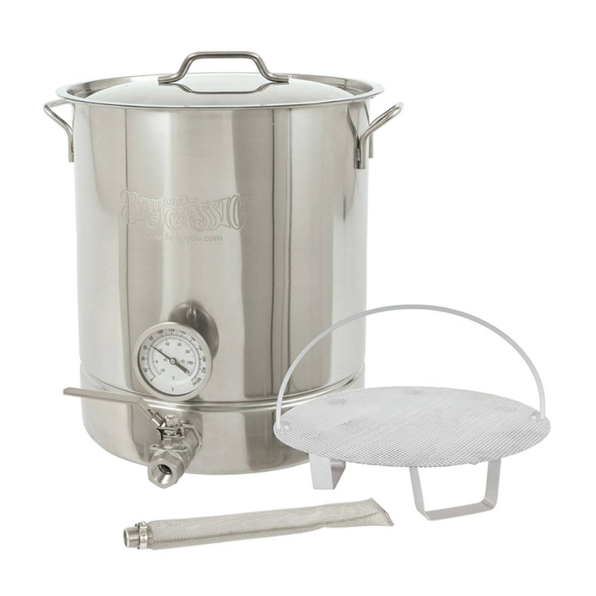 16 Gallon Stainless Steel Brew Kettle Set I245