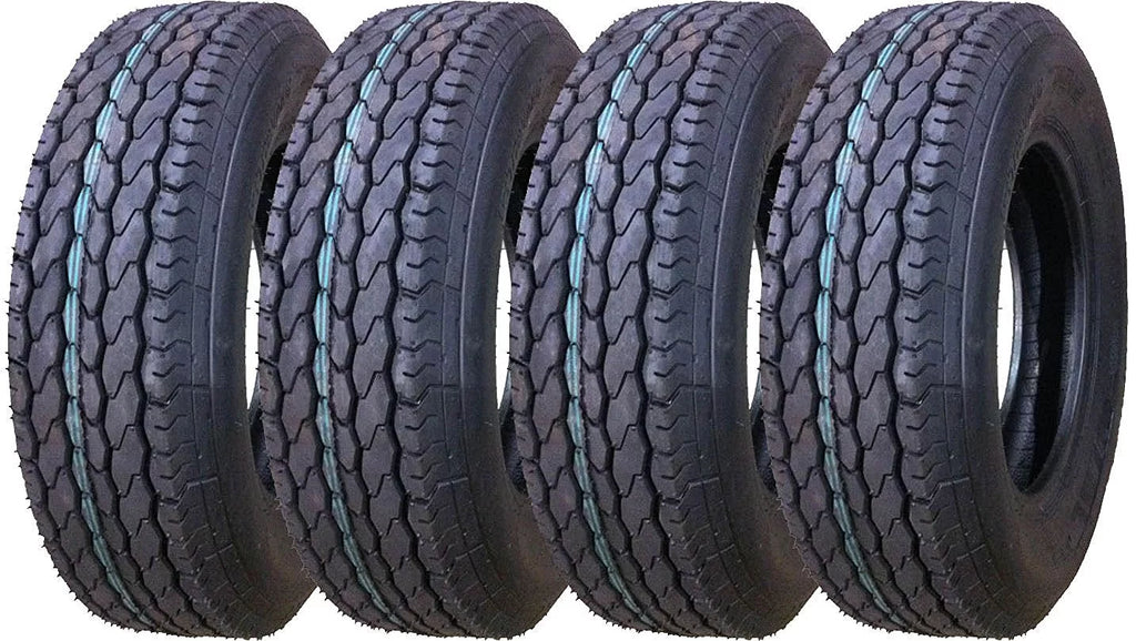 Trailer Tires ST 205/75D15 6 PR Load Range C Set 4 W2904