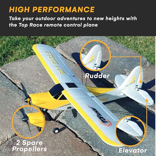 4 Channel Stunt Flying RC Plane, 20" Wing Span, EPP Foam W372113