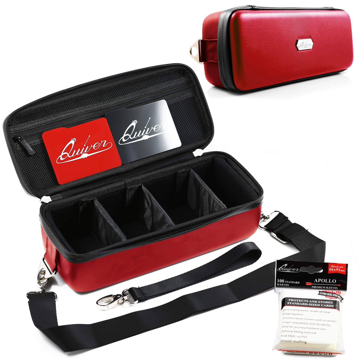 Red Card Carrying Case with Wrist and Shoulder Strap I406941