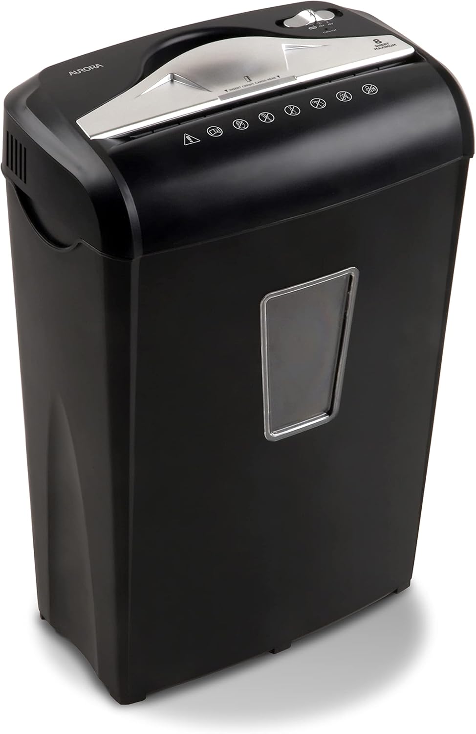 6-Sheet Micro-Cut Paper Credit Card Shredder with 3.5-Gallon Wastebasket, Pack of 2 F9200