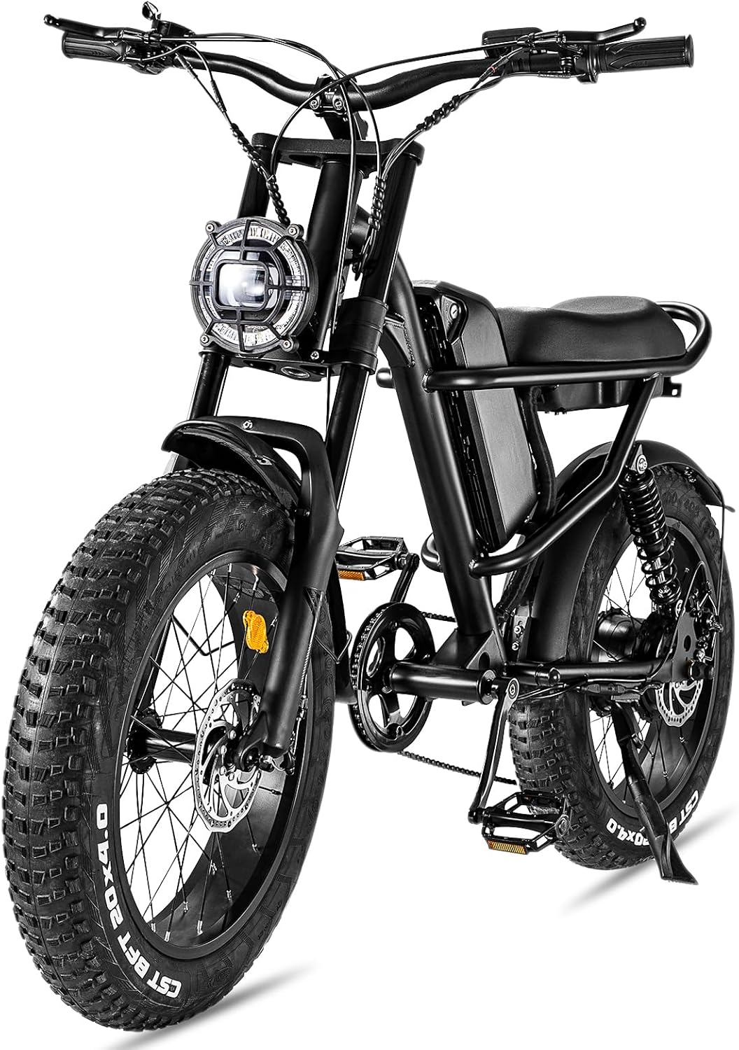 750W 20'' Fat Tire Electric Mountain Bike with Removable 48V 15.6Ah Battery M103