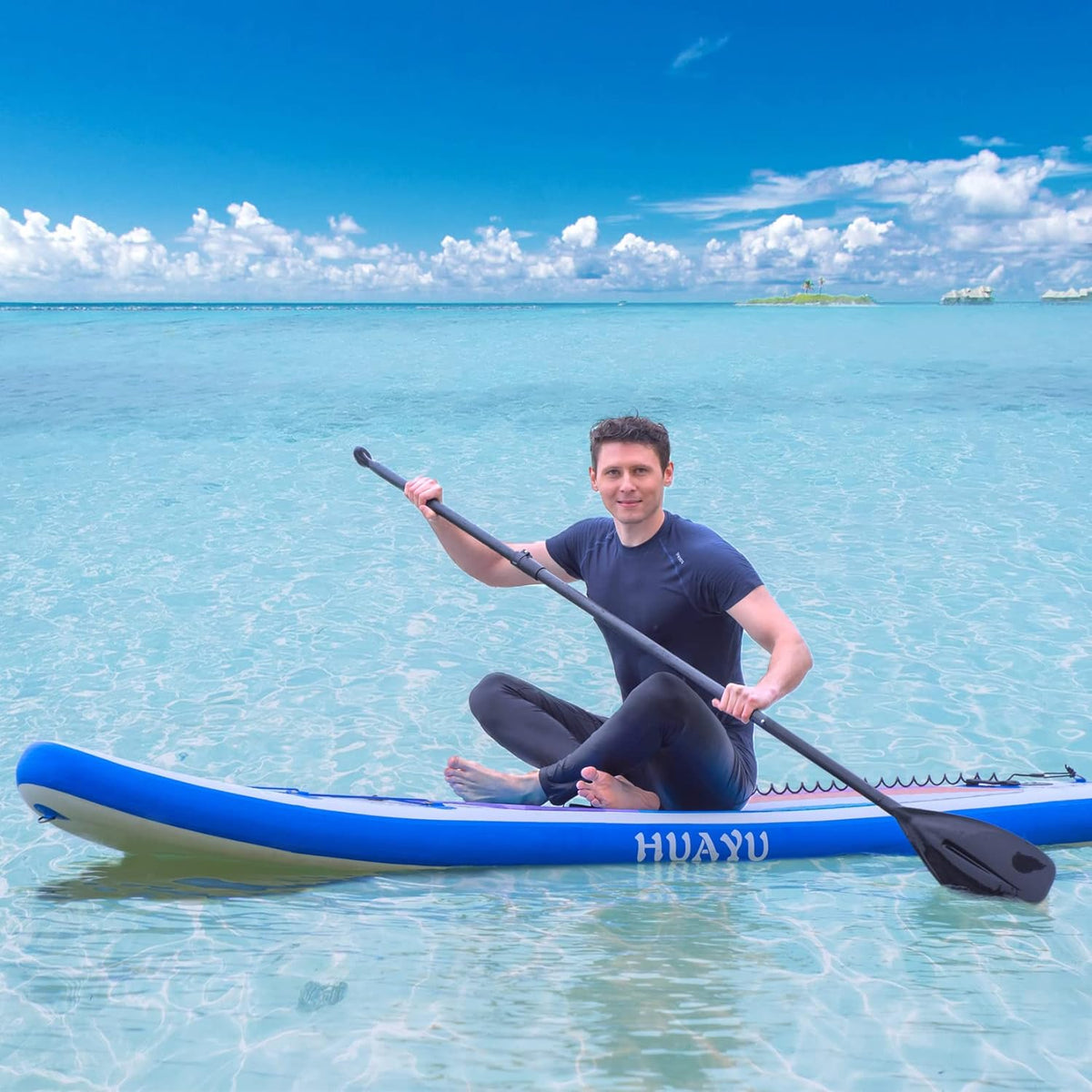 Inflatable Stand Up Paddle Board with Carry Bag V485