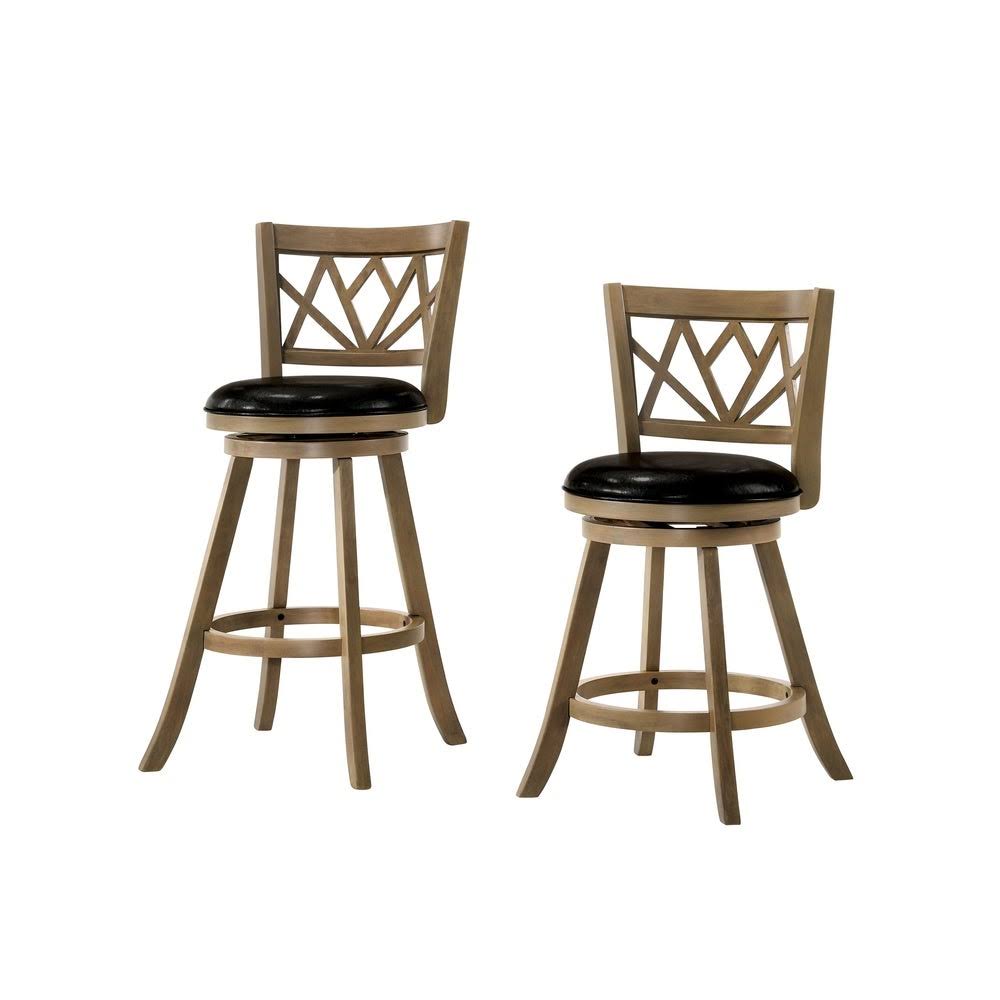 Maple Swivel Barstool D37004
