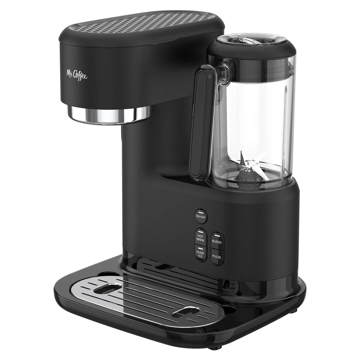 Single-Serve Iced and Hot Coffee Maker & Blender with 2 Tumblers S790158