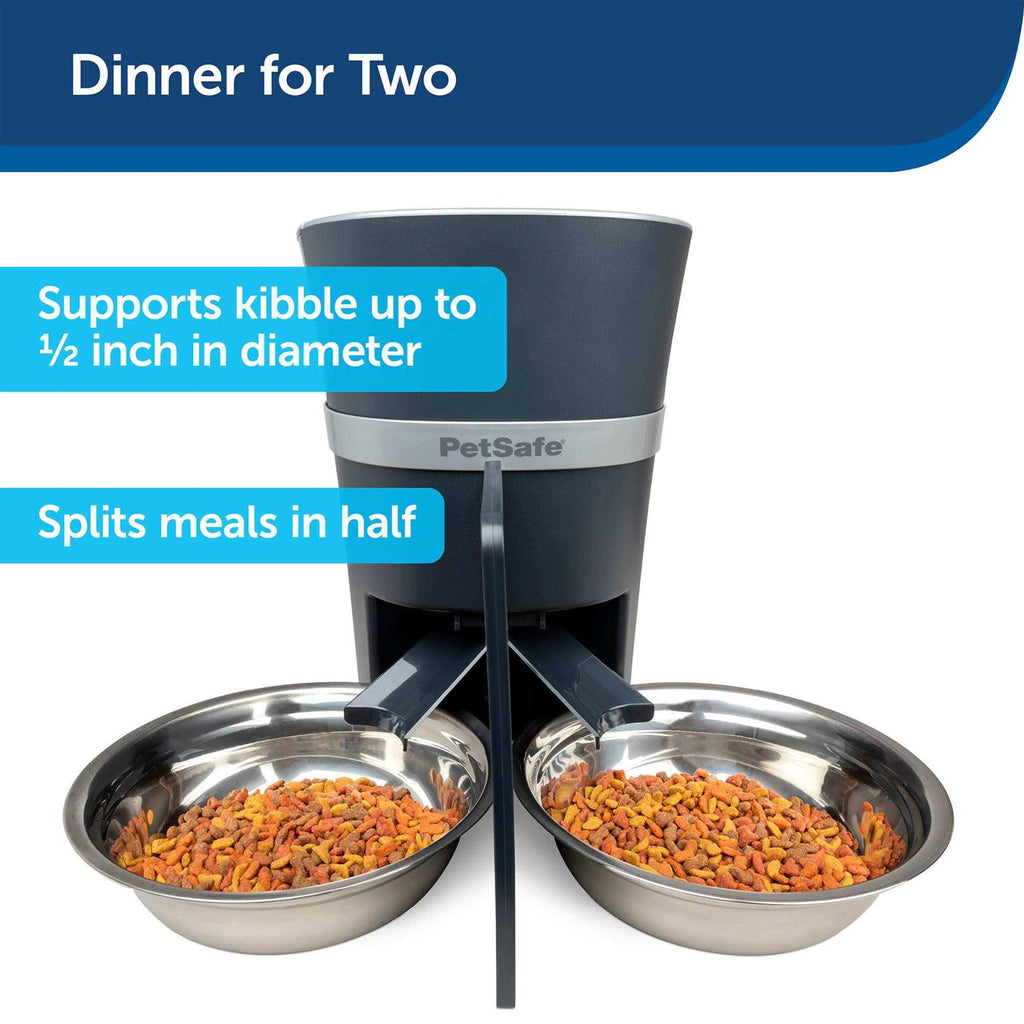 2-Pet Meal Splitter with Bowl V42365