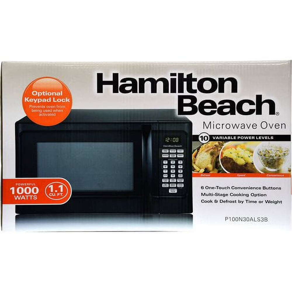 Black Microwave D75171