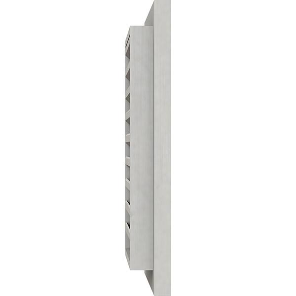 Primed Smooth Vertical Gable Vent D72445