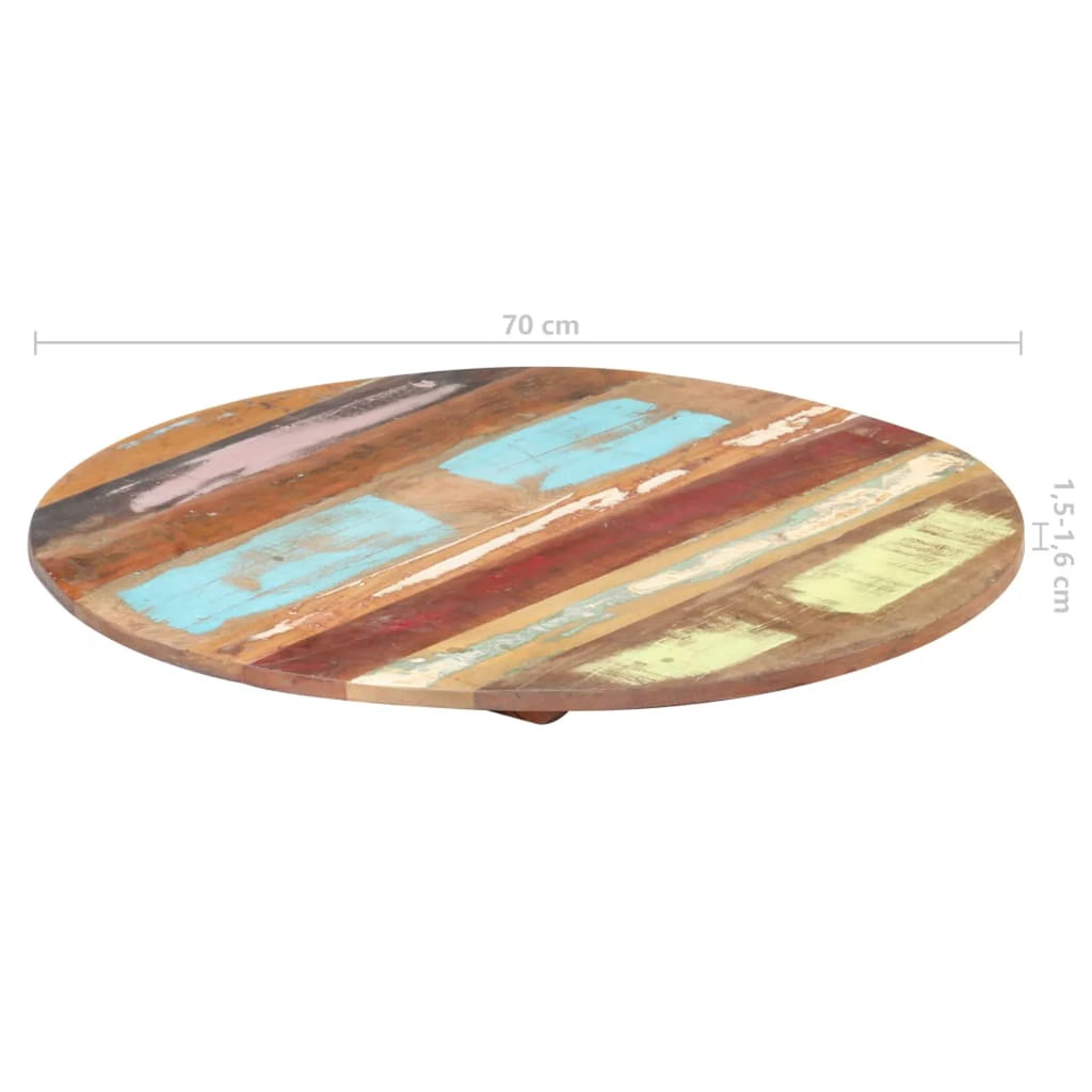 Round Table Solid Reclaimed Wood B494970