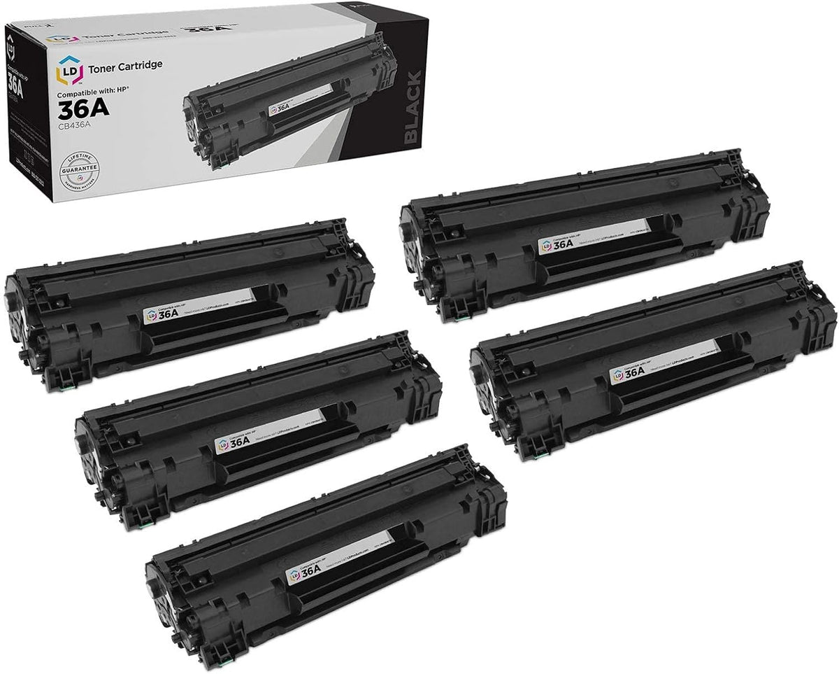 Compatible Toner Cartridge Replacement (Black, 5-Pack) J908