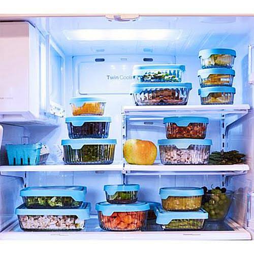 24-Piece Glass Food Storage Set E3993