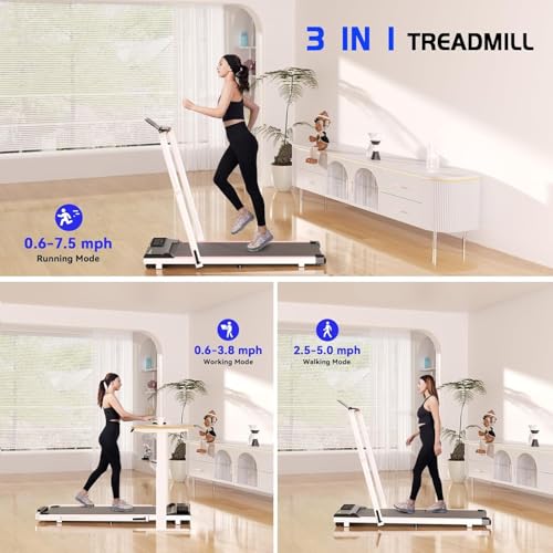 3 in 1 Folding Treadmill with Handle Bar F117943