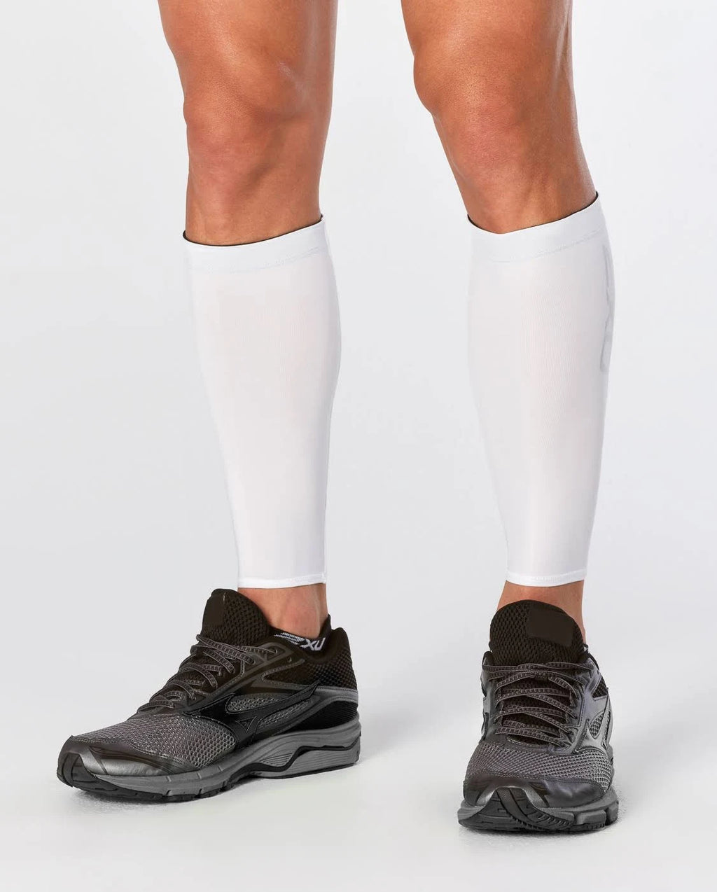 White Compression Calf Guard O643