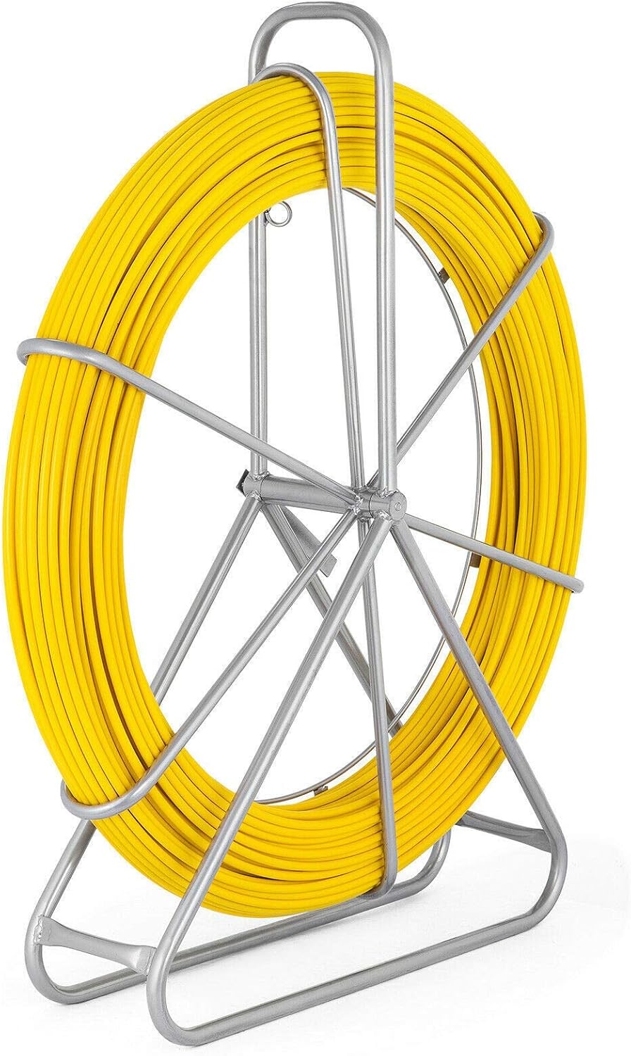 Fiberglass Fish Tape 656FT with Steel Reel Stand W207042