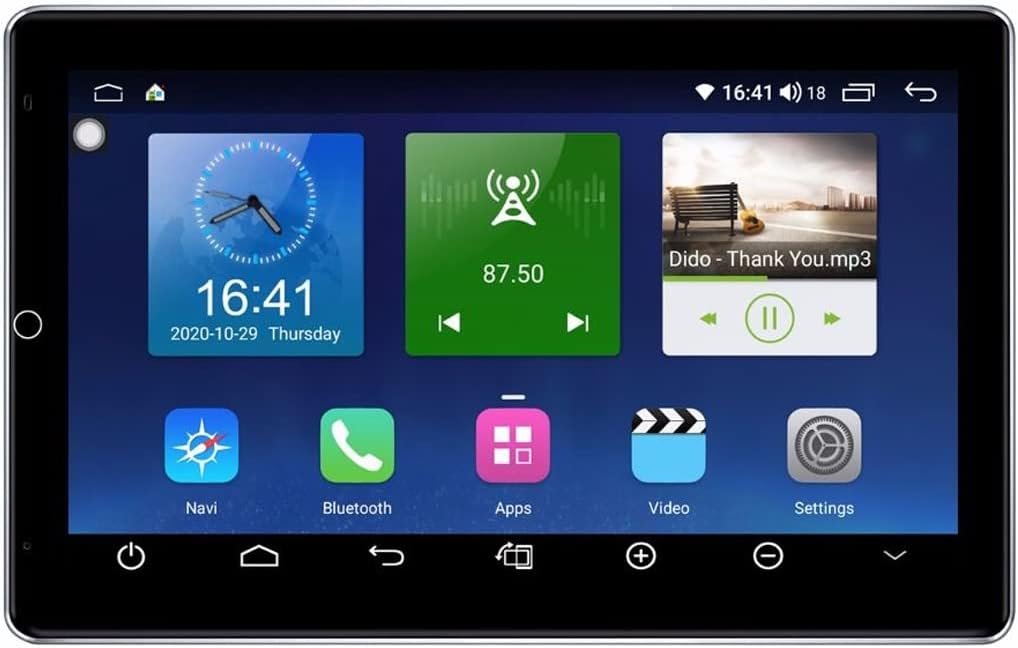 10.1 Inch Android Car Stereo Rotatable Touchscreen Double Din Car Radio F629