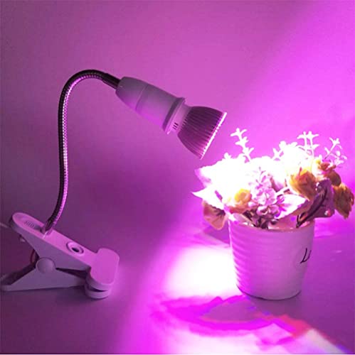 Aluminum Wire Neck Clip Light Socket 2-Pack Desk Clamp Lamp Holder Adjustable Light Stand With Switch 6.8ft Cable E26/E27 Clip Lamp Fixture I697519