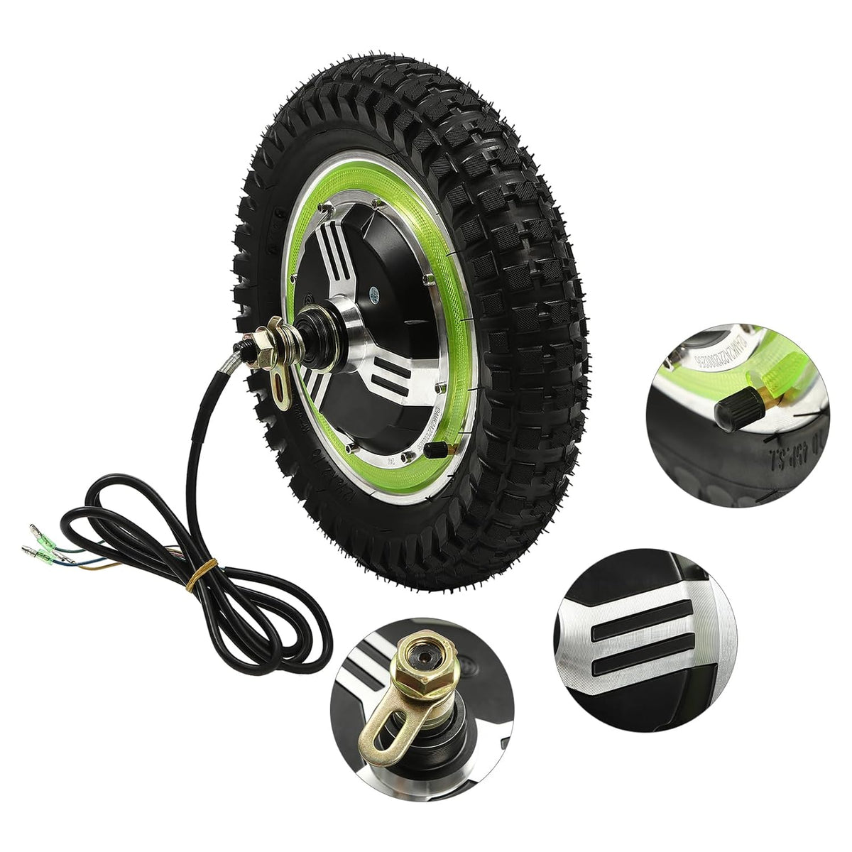 12'' 24V 350W Brushless Gearless Hub Motor Conversion Kit P89972