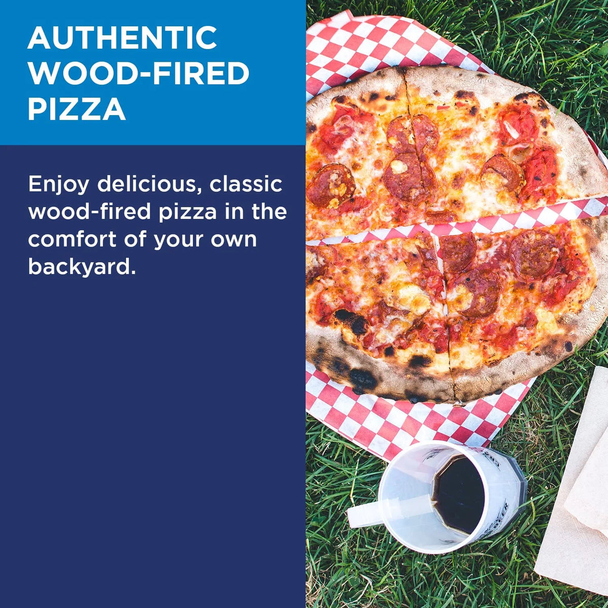 Stainless Steel Wood Pellet Outdoor Pizza Oven A60056