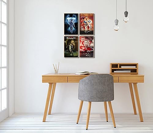 Set of 4 Unframed Canvas Wall Posters 08 in. X 12 in. O71790