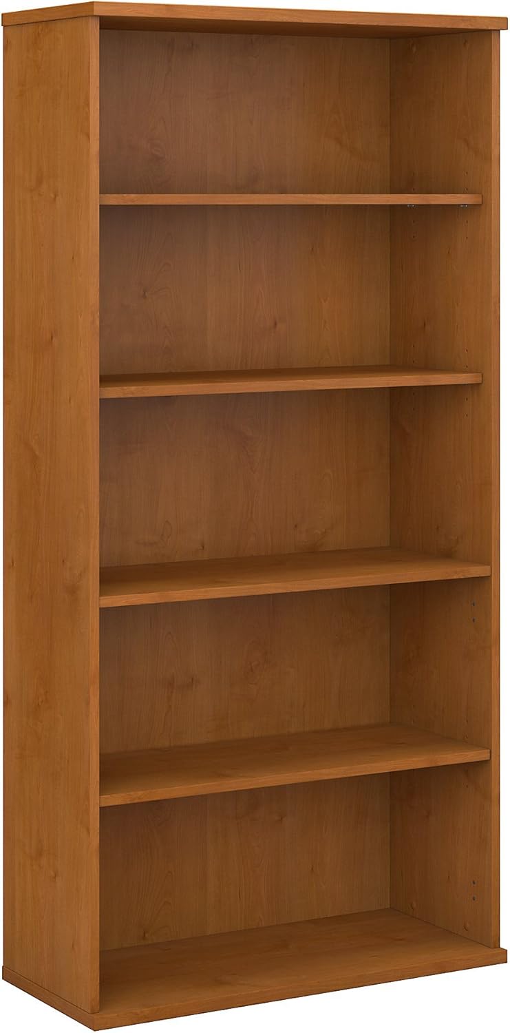 36W 5 Shelf Mahogany Bookcase O68344