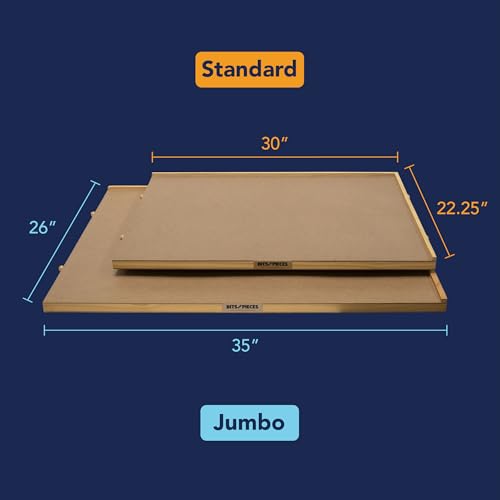 1000 Piece Wooden Puzzle Board with Drawers G989
