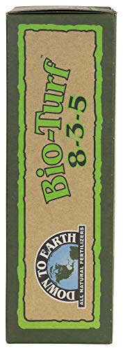 Organic Bio-Turf Lawn Fertilizer Mix 8-3-5, 6 lb I297