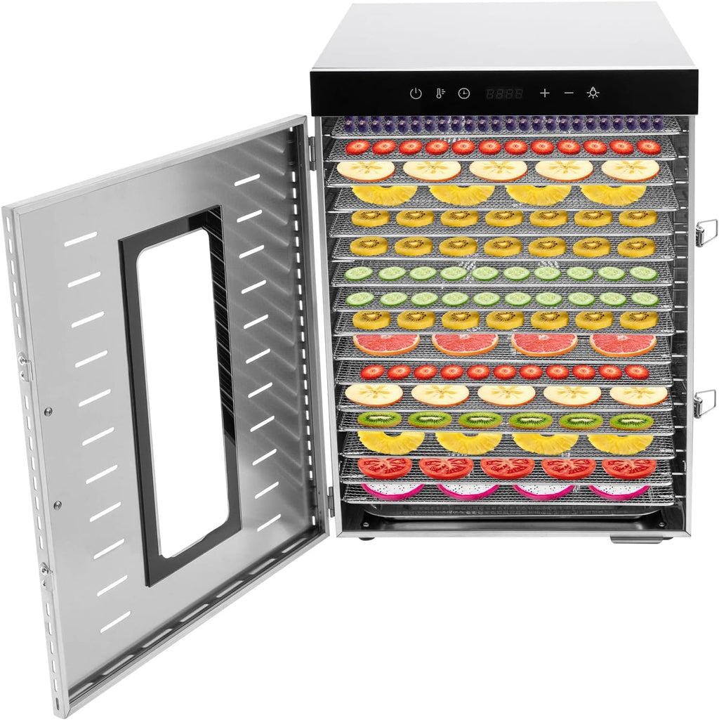 16 Trays Stainless Steel Food Dehydrator T708570
