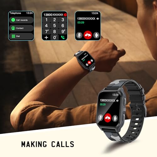 1.83'' Touch Screen Bluetooth Smart Watch with Double Strap A370