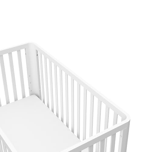 White 3-in-1 Convertible Crib X105531
