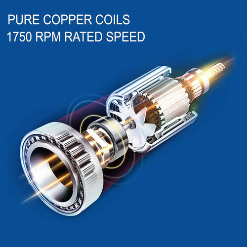 1 Hp DC Motor 12V Permanent Magnet Motor Z47031