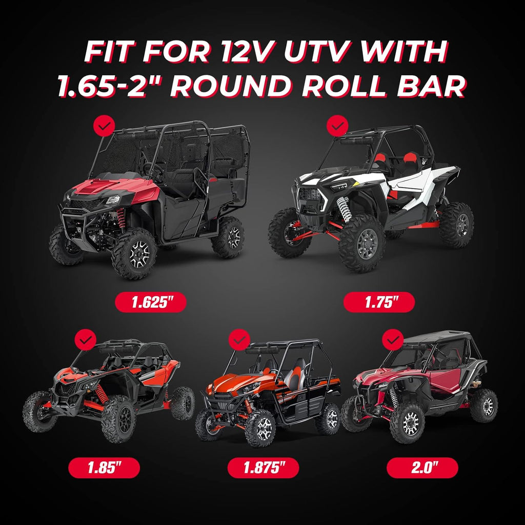 4 inch Bluetooth Waterproof Roll Bar Speakers D114828