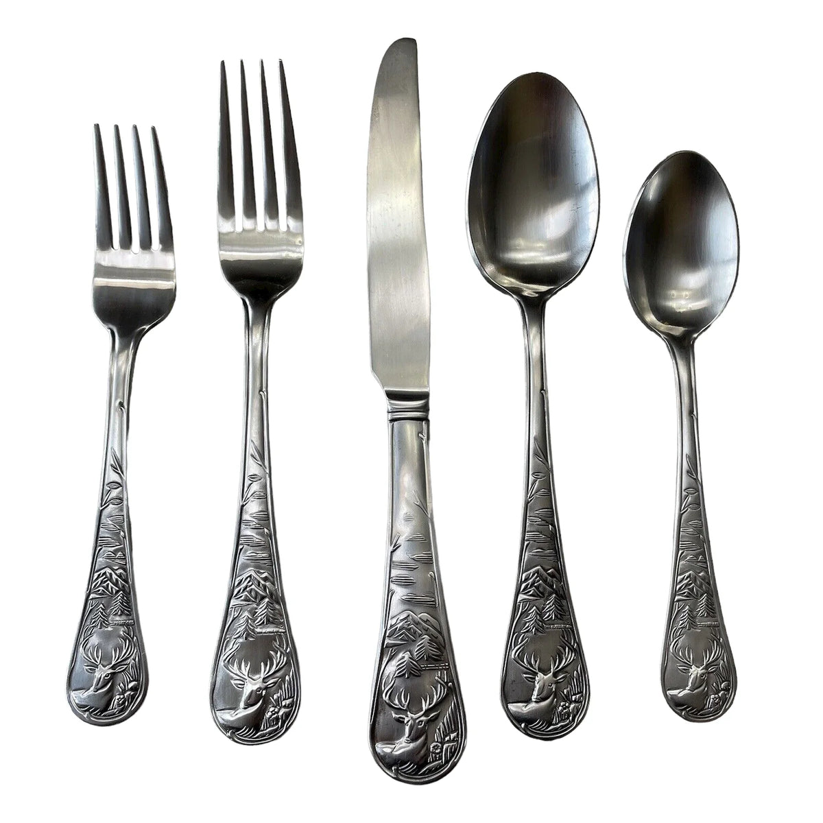 20pc Stainless Steel Flatware Set O980