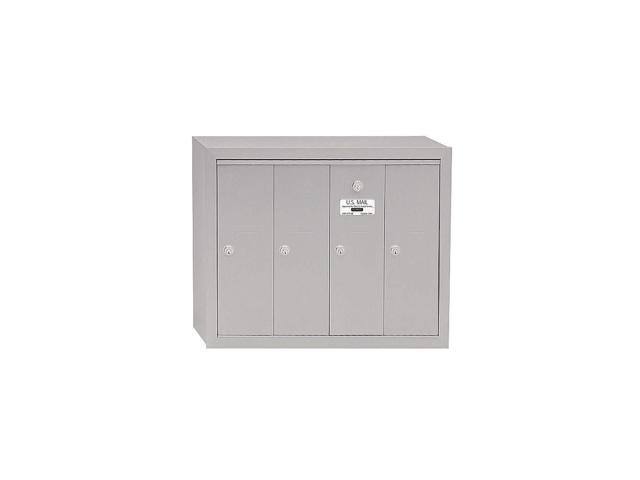 Aluminum 4 Door Vertical Mailbox M487985