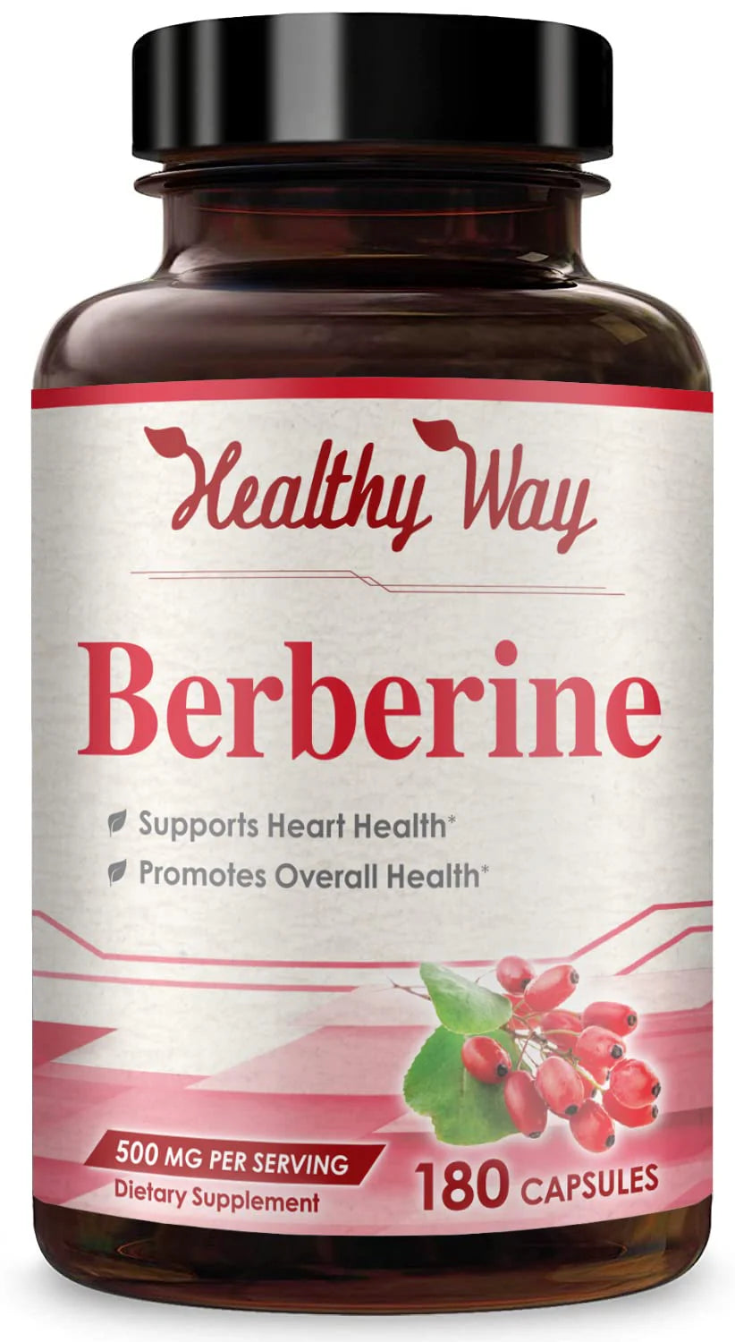 Berberine 500mg 180 Capsules M557
