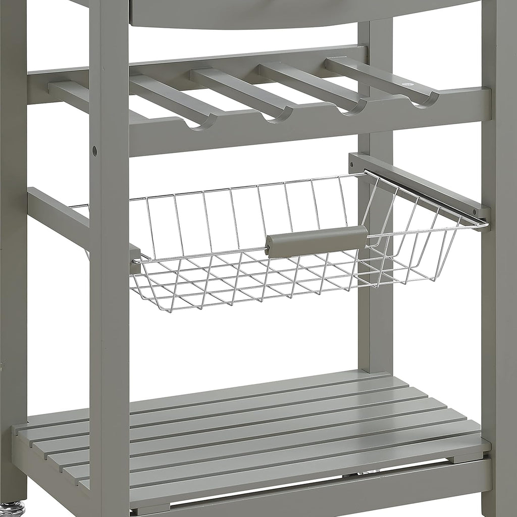 Gray Kitchen Cart Y13262