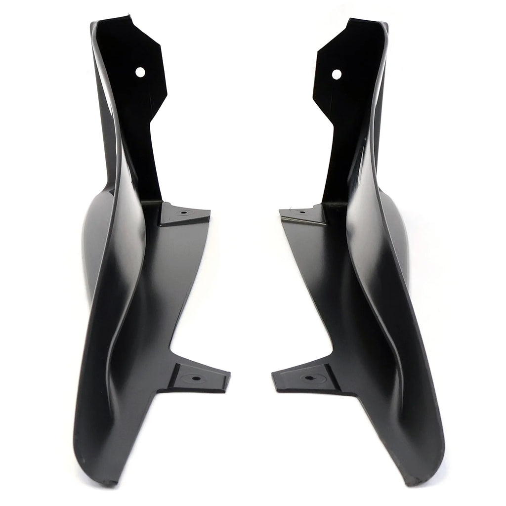 Unpainted Black ABS Side Skirt Spats 2Pieces M3331
