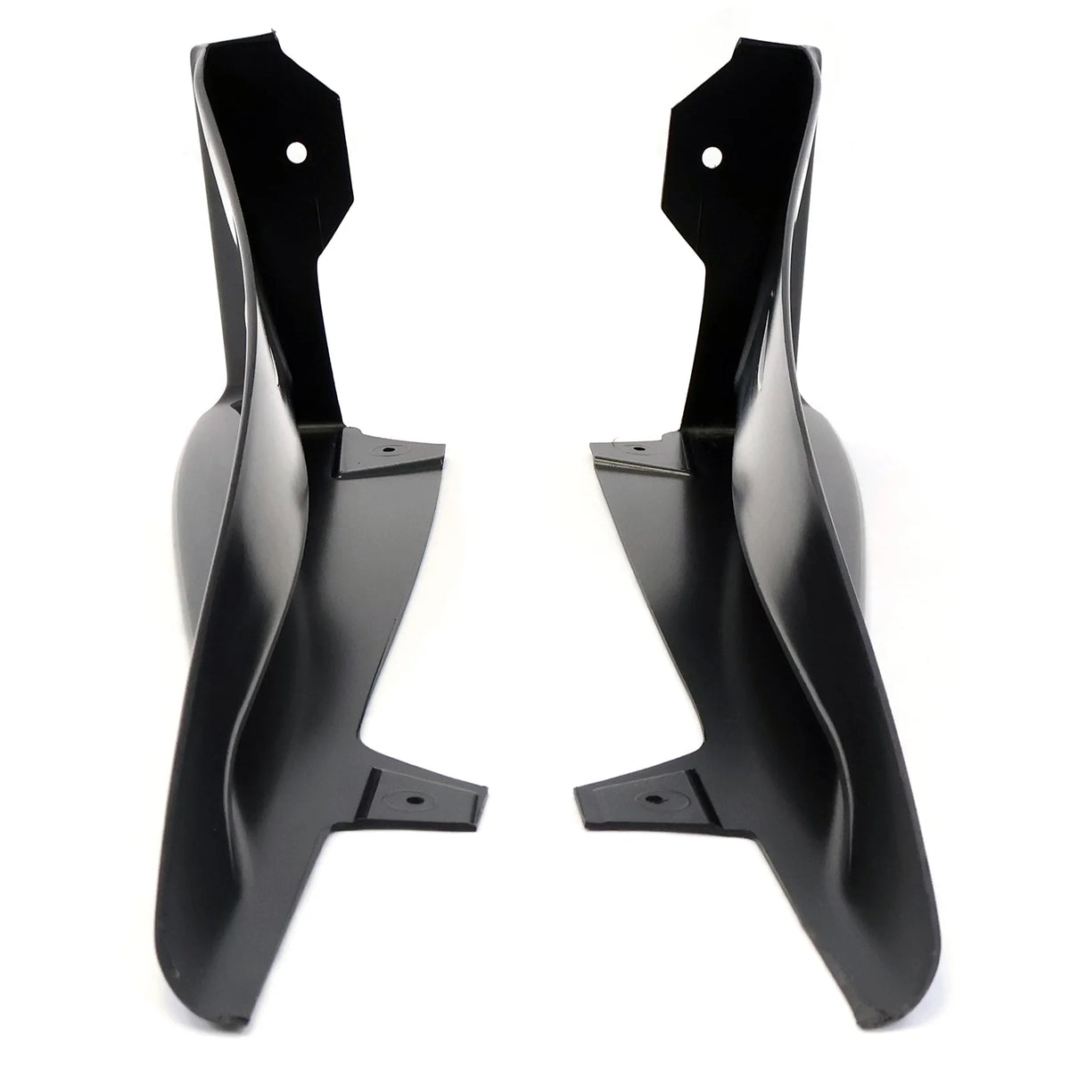 Unpainted Black ABS Side Skirt Spats 2Pieces M3331