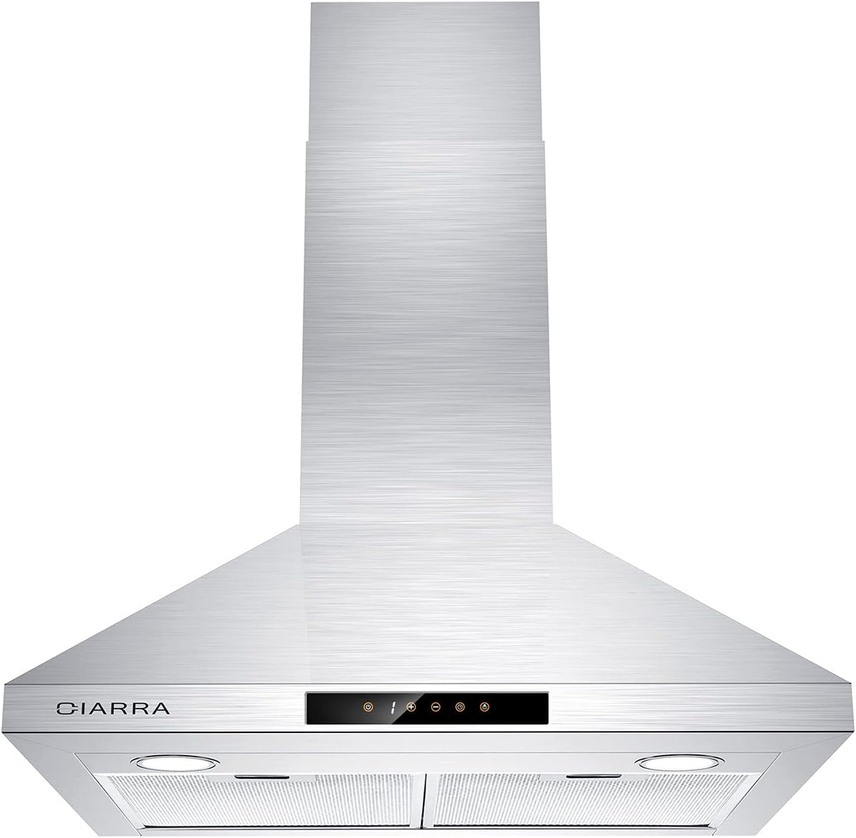 Wall Mount Range Hood 30 inch 450 CFM Ducted and Ductless Convertible O540060