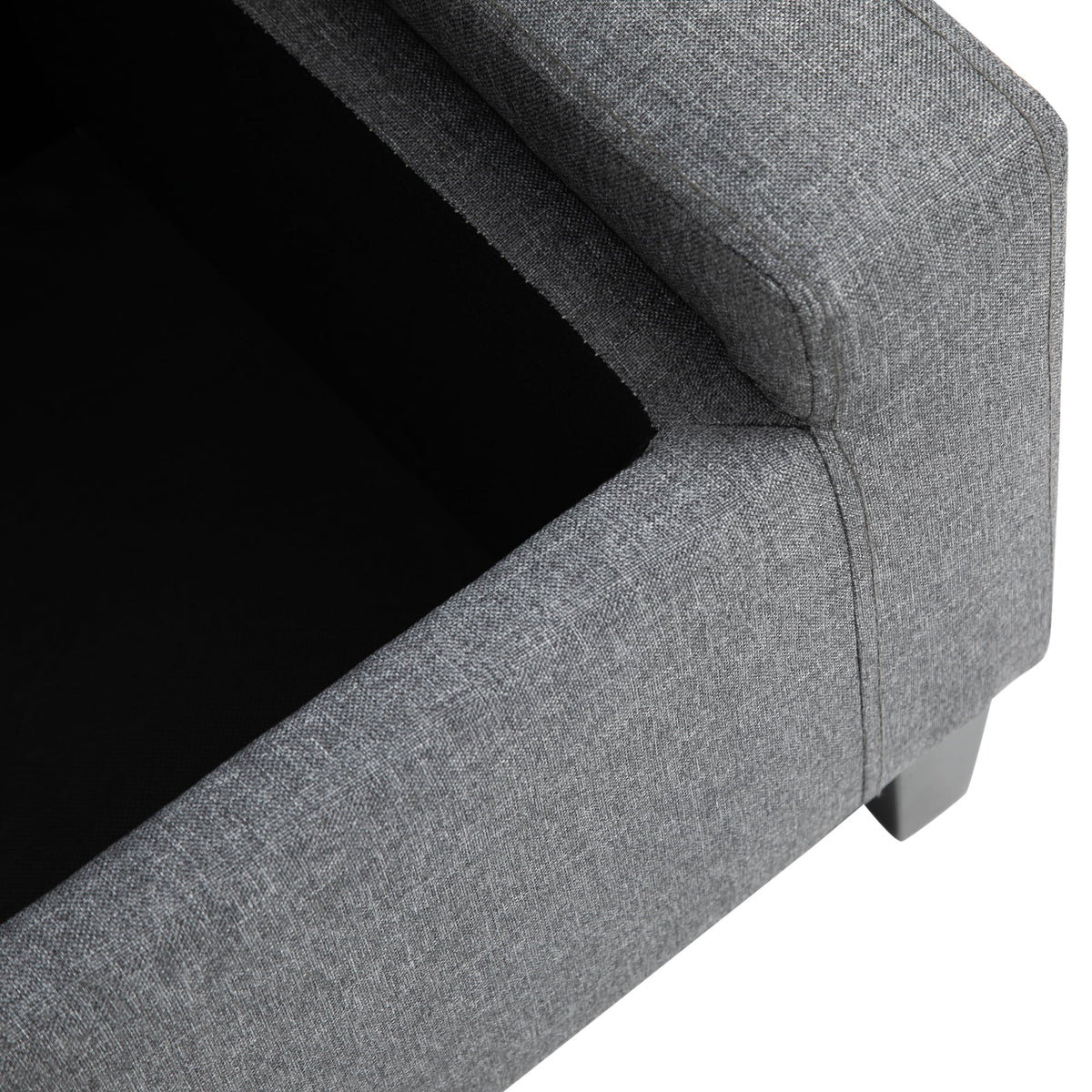 Linen Storage Ottoman Bench V4433