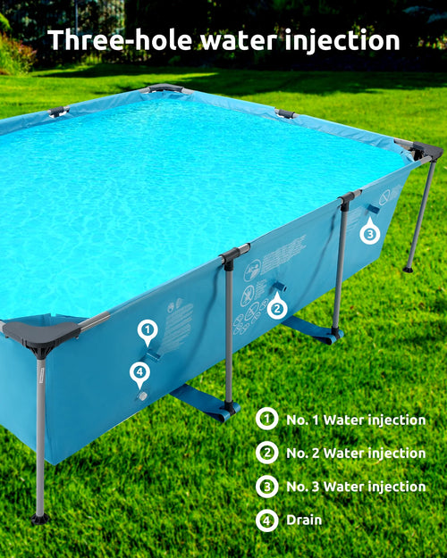 10 ft Rectangular Frame Pool S100712