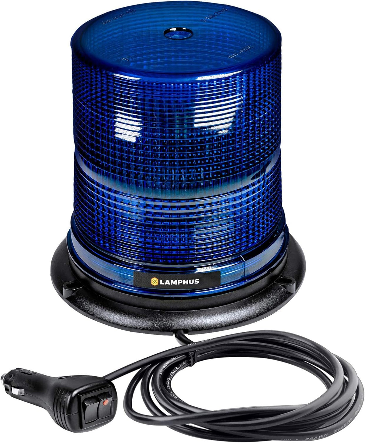 5" 12W White LED Strobe Warning Beacon Light, Pack of 2 H44790