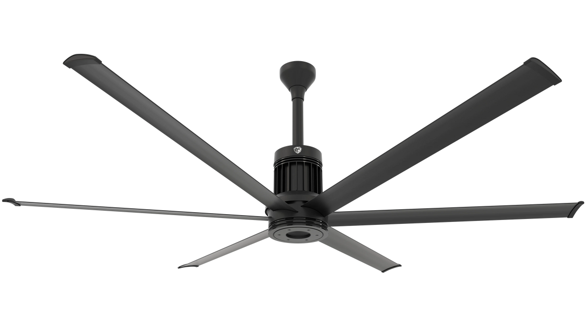 Black Ceiling Fan U8395