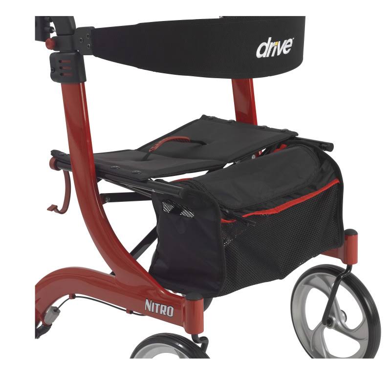 Red Rollator Walker Z1417